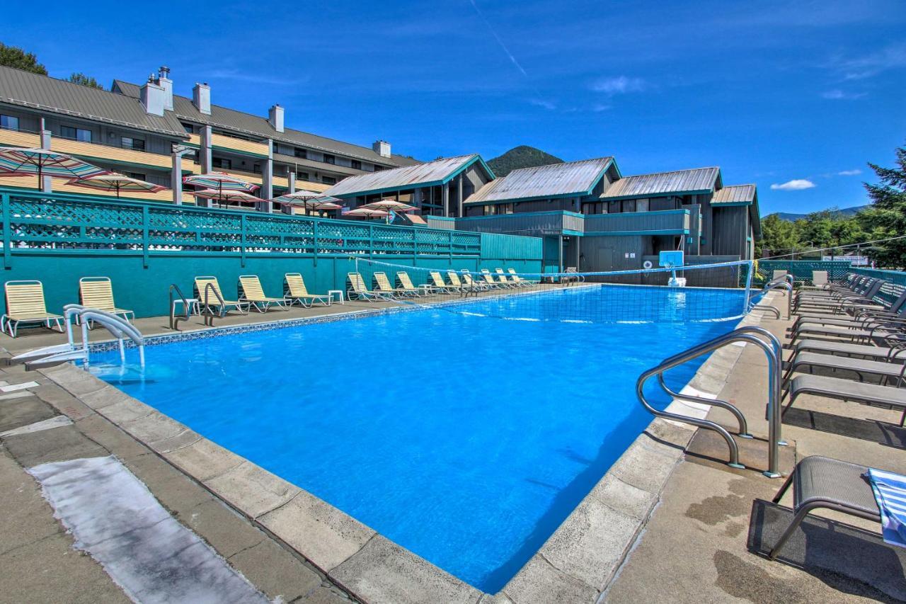 Village Of Loon Mtn Condo With Fireplace And Balcony! Lincoln Exterior photo